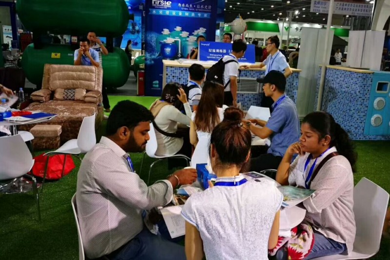 名企聚首廣州，2018亞洲泳池SPA博覽會昨日開幕