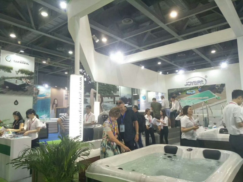 名企聚首廣州，2018亞洲泳池SPA博覽會昨日開幕